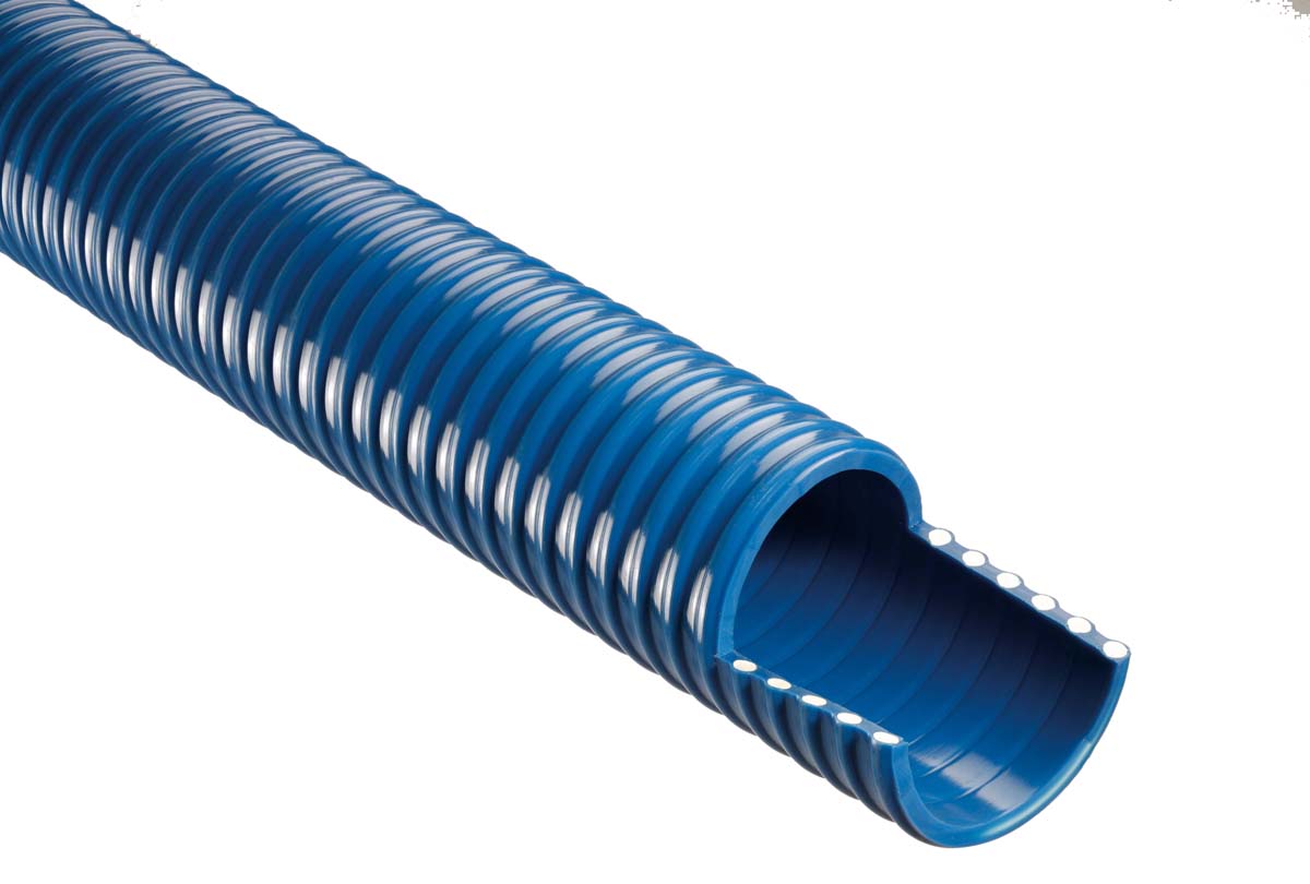 RS PRO PVC, Hose Pipe, 25.4mm ID, 33.8mm OD, Blue, 10m