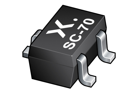 Nexperia 30V 200mA, Schottky Diode, 2 + Tab-Pin SC-70 BAT54W,115