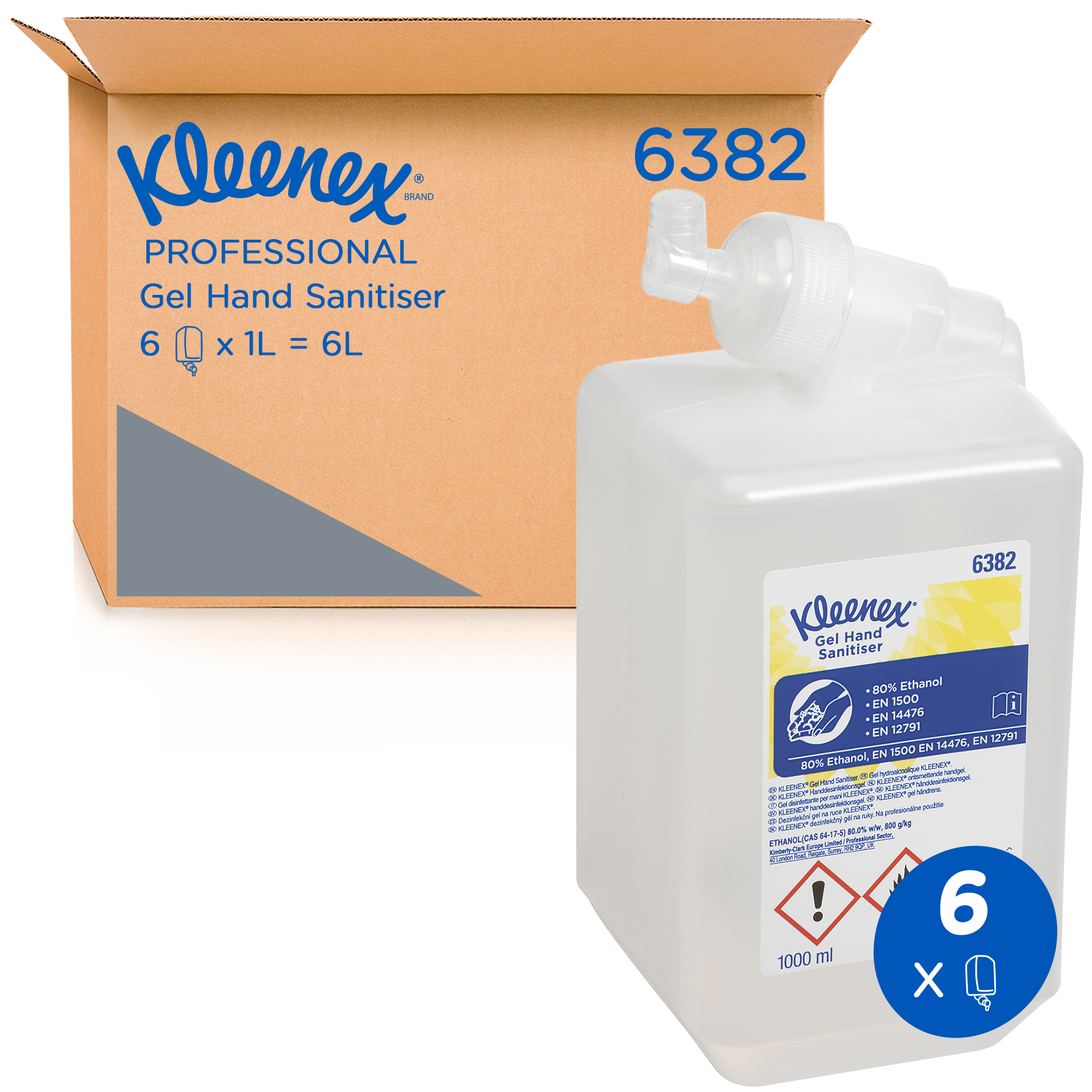KLEENEX 6 1 L Cassette Hand Sanitiser