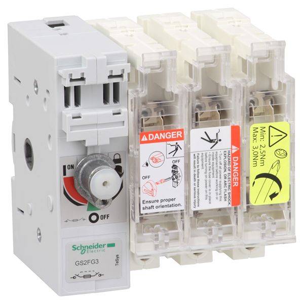 Schneider Electric Switch Disconnector, 3 Pole, 50A Max Current