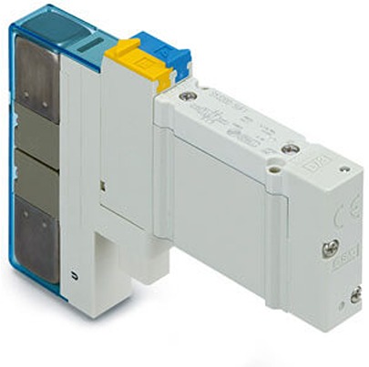 SMC SY30M Manifold Block, SY30M-2-1SA-C6-NA