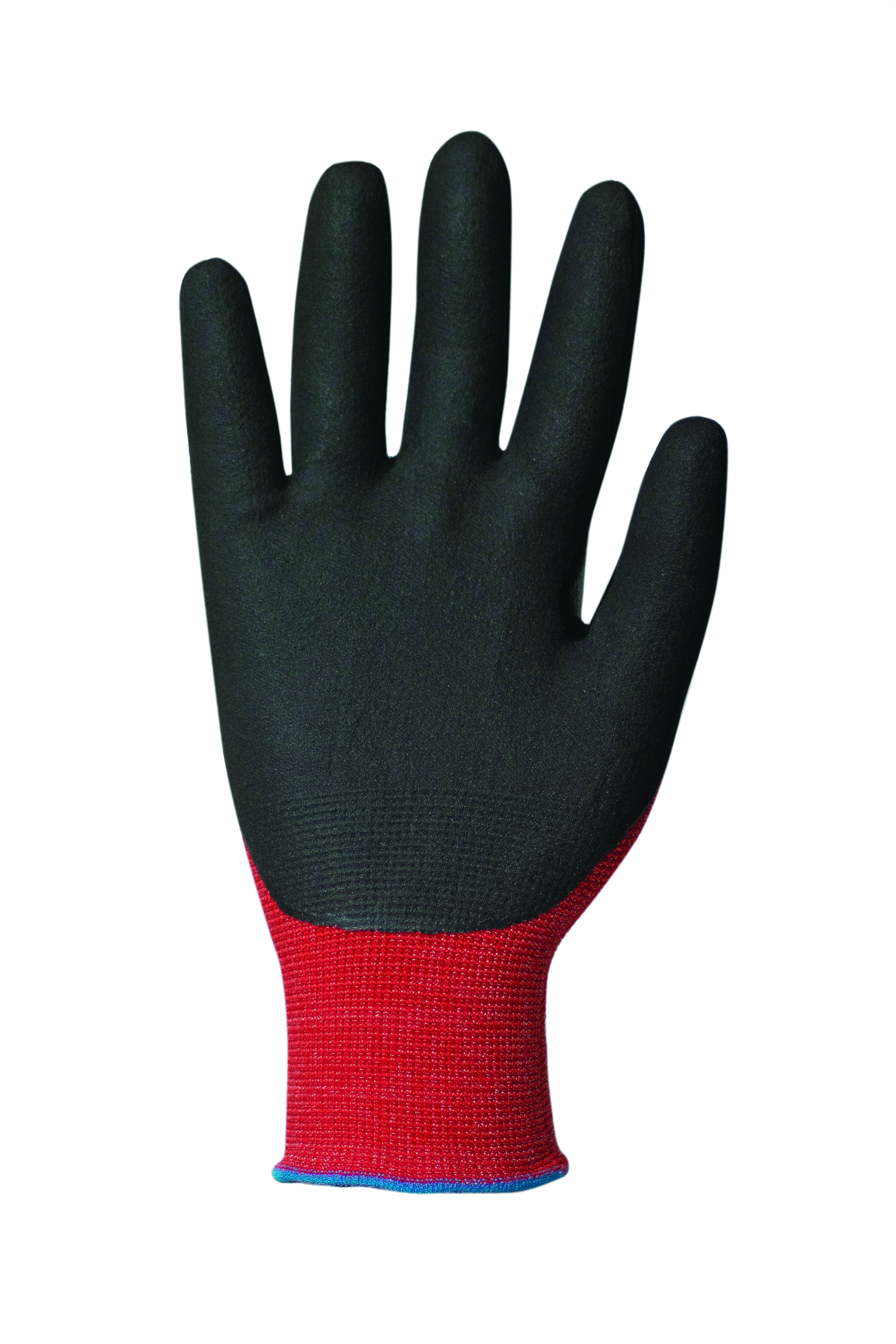 Traffi Red Elastane, Nylon Nitrile, Nylon Cut Resistant Gloves, Size 11