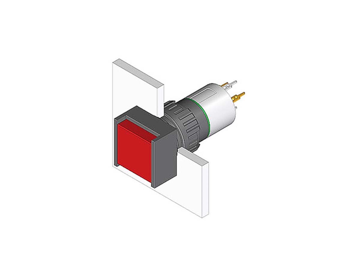 EAO Modular Switch Actuator for Use with Series 51 Swiches