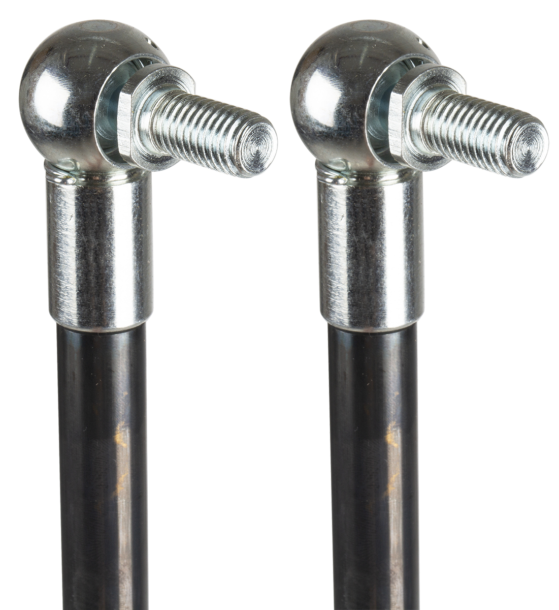 Camloc Steel Gas Strut, with Ball & Socket Joint, End Joint, 1.08m Extended Length, 500.0mm Stroke Length