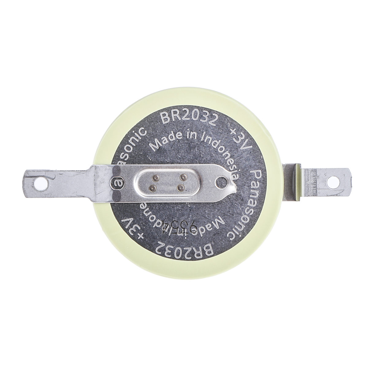 Panasonic BR2032 Button Battery, 3V, 20mm Diameter