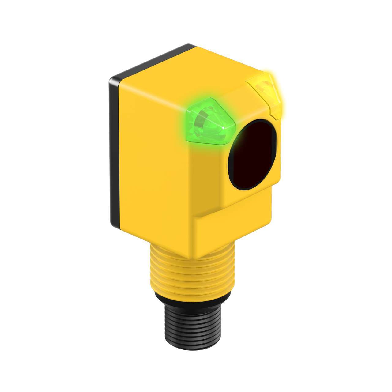 Banner Retroreflective Photoelectric Sensor, Rectangular Sensor, 2 m Detection Range