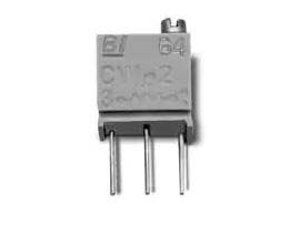 1kΩ, Through Hole Trimmer Potentiometer 0.25 W @ 85 °C Top Adjust TT ElectronicsBI, 64