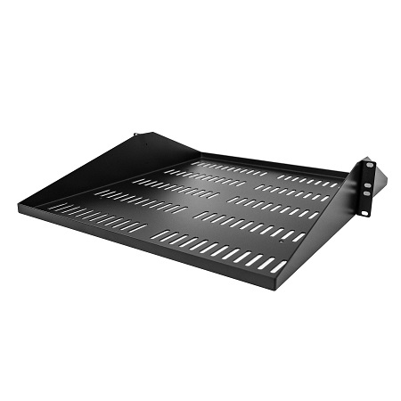 StarTech.com Black Shelf, 2U, 91kg Load, 550mm x 483mm