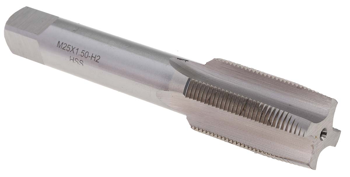 RS PRO Tap Set HSS 2-Piece 1.5mm Pitch Metric Standard Hand Tap M25 Thread