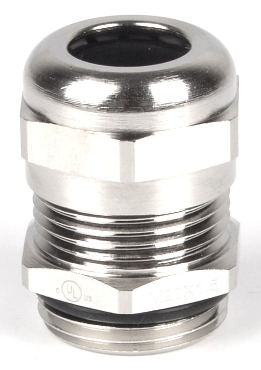 RS PRO Metallic Nickel Plated Brass Cable Gland, PG11 Thread, 5mm min., 10mm max., IP68