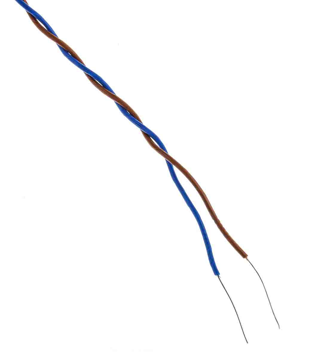 RS PRO Type K Exposed Junction Thermocouple 1m Length, 1/0.2mm Diameter → +250°C