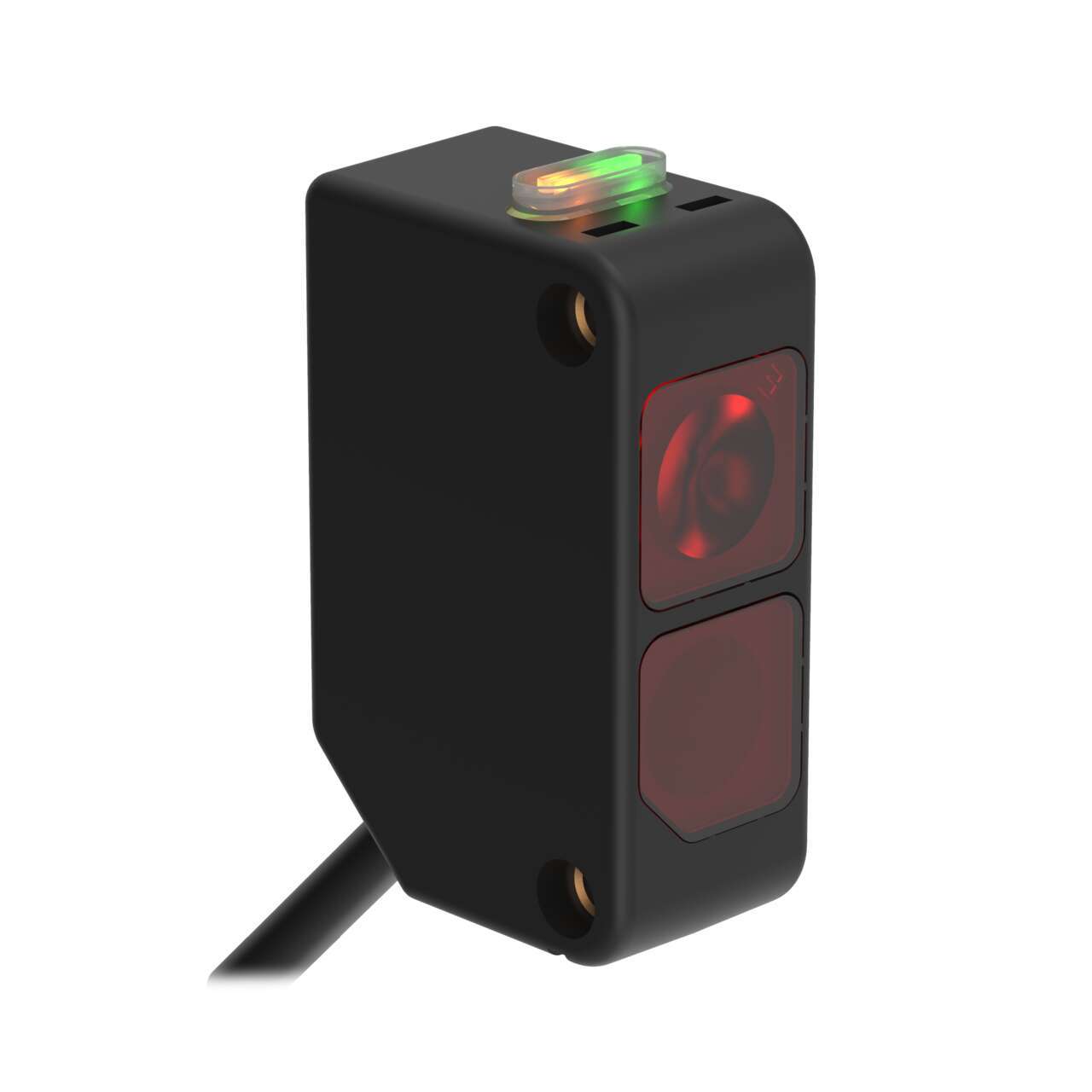 Banner Retroreflective Photoelectric Sensor, Rectangular Sensor, 20 m Detection Range