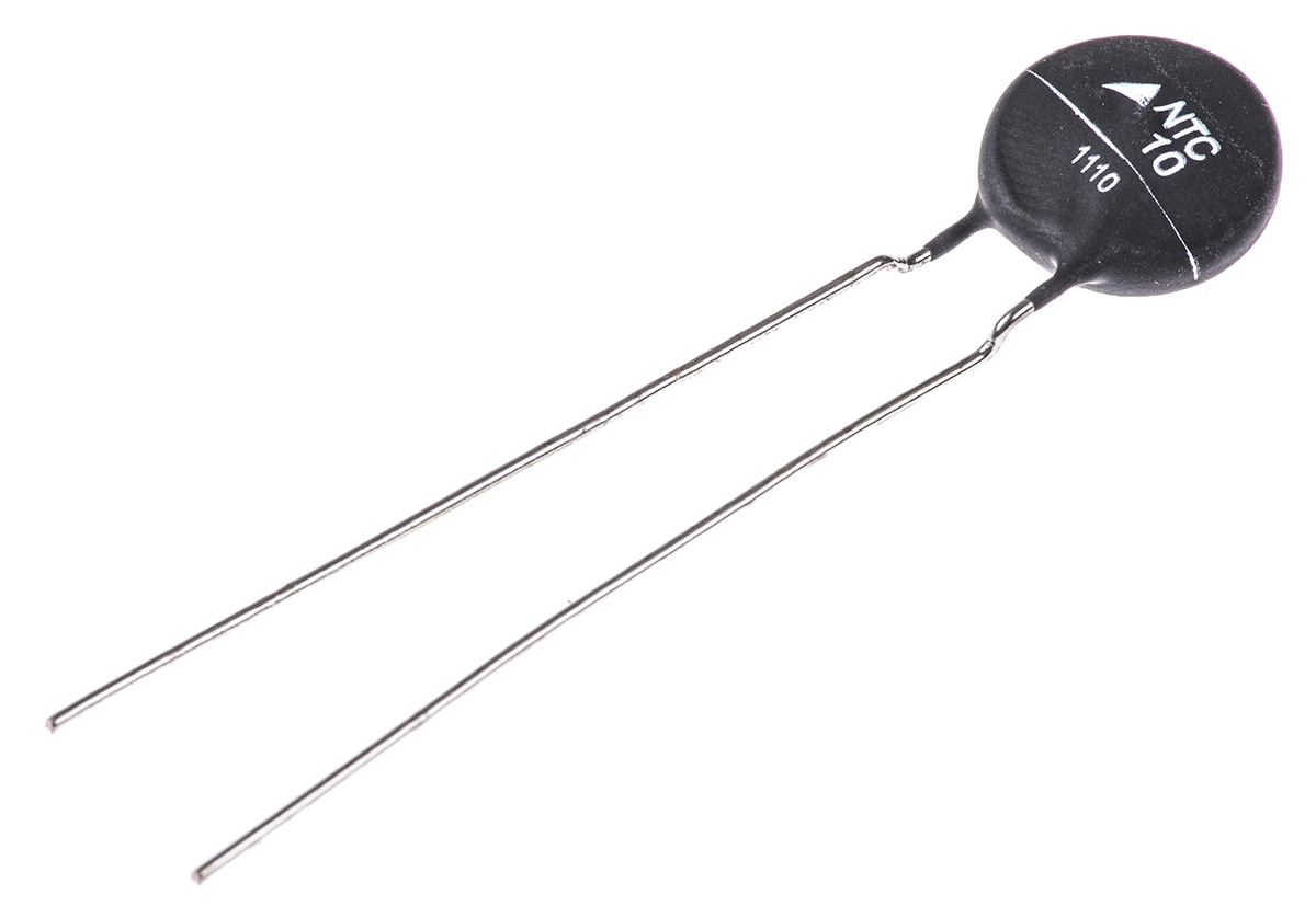 EPCOS Thermistor, 10Ω Resistance, NTC Type, 11.5 x 6 x 16mm