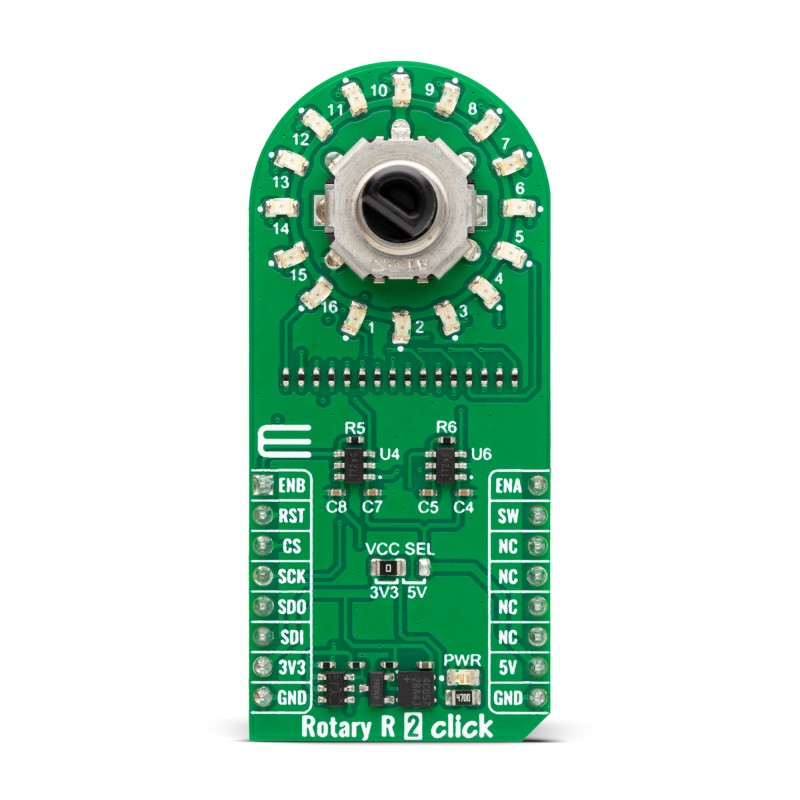 MikroElektronika Add-On Board Evaluation Board for TLC5925 for mikroBUS Socket