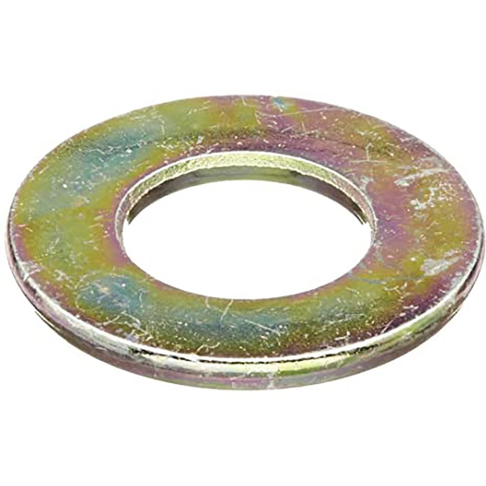 RS PRO Zinc Plated Steel Plain Washers, 3/8in