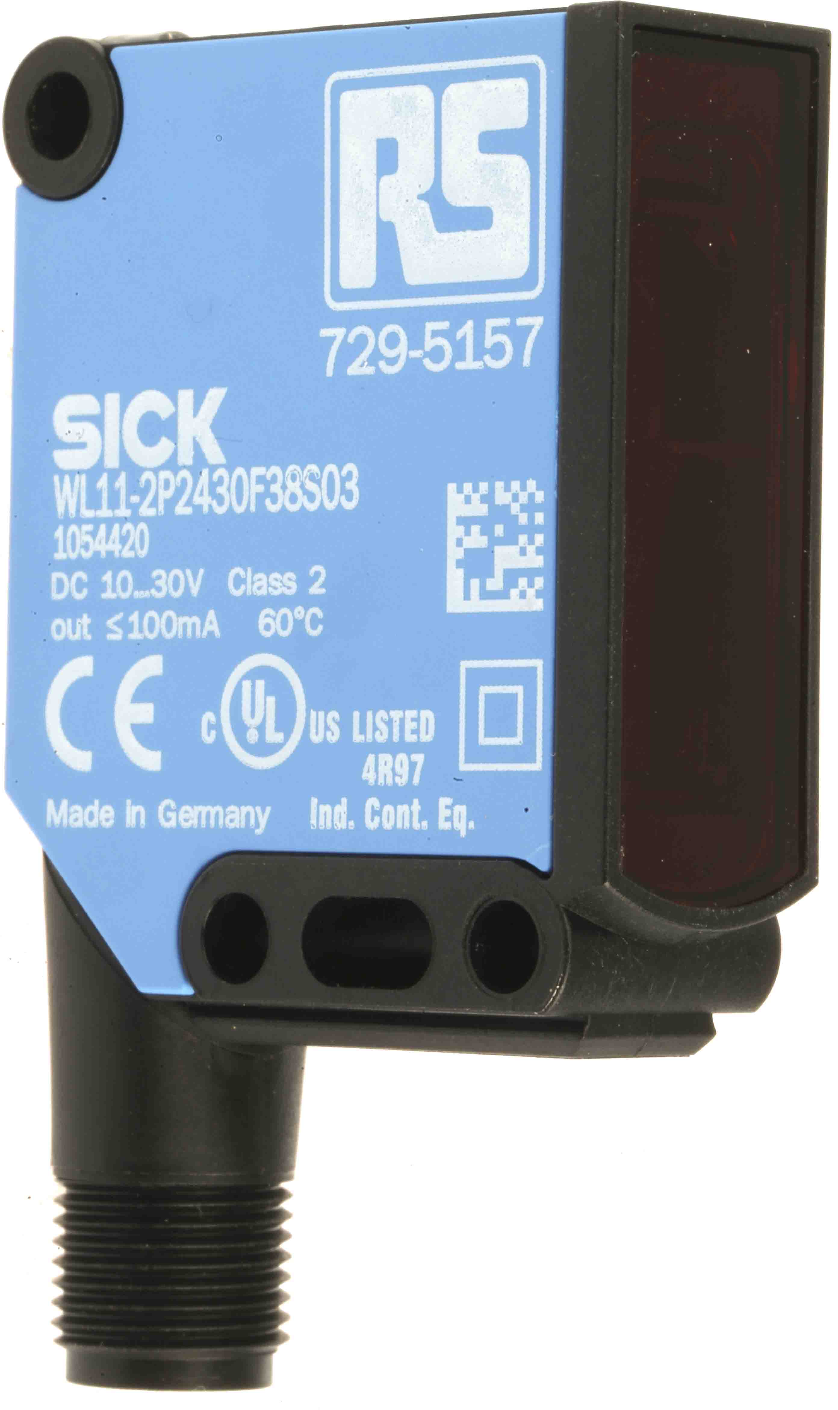 RS PRO Retroreflective Photoelectric Sensor, Block Sensor, 150 mm → 10 m Detection Range