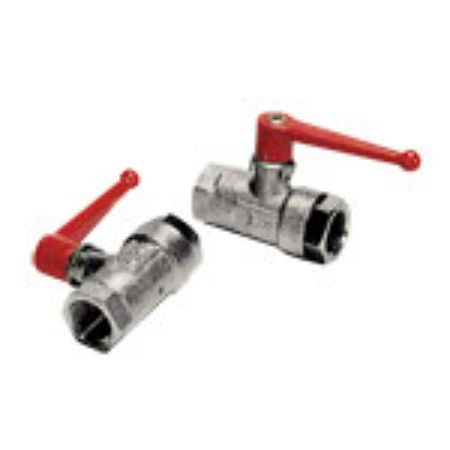Legris Nickel Plated Brass 2 Way, Ball Valve, Threaded 3/8in, 15.25mm