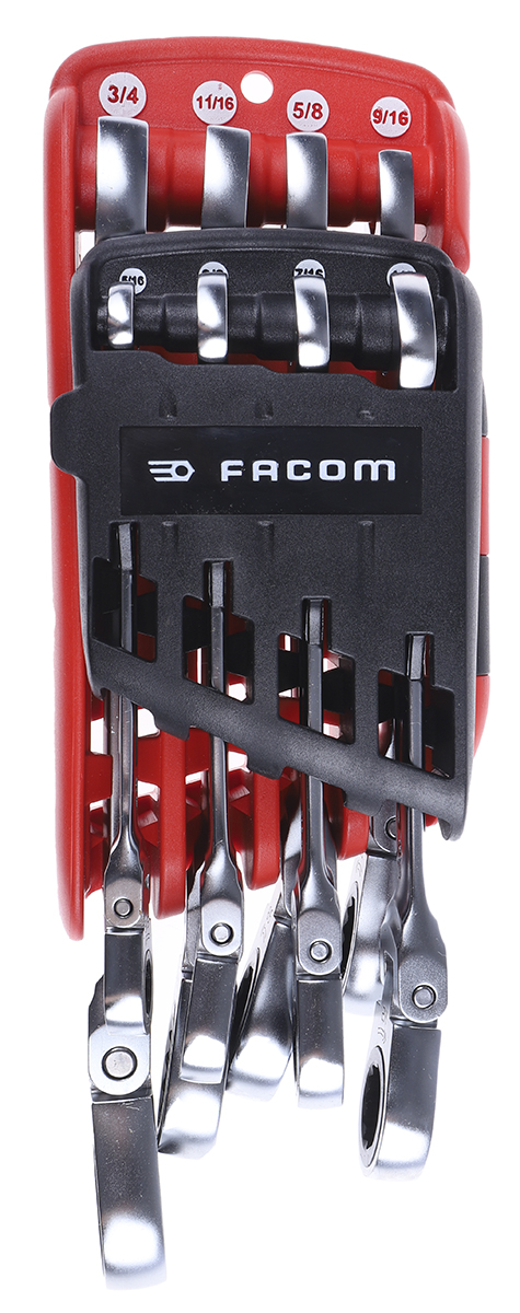 Facom 467F Series 8-Piece Spanner Set, 5/16 → 3/4 in