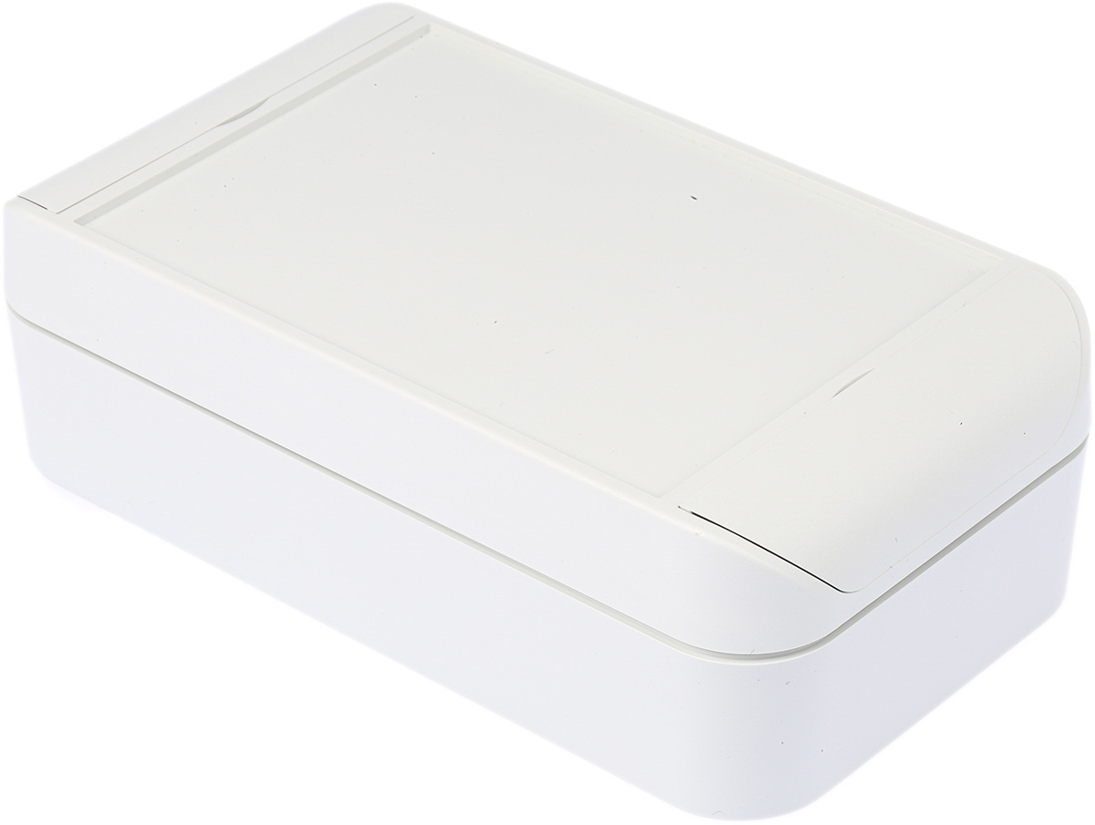 OKW StarCASE Series Grey ABS Enclosure, IP66, Grey Lid, 160 x 90 x 50mm