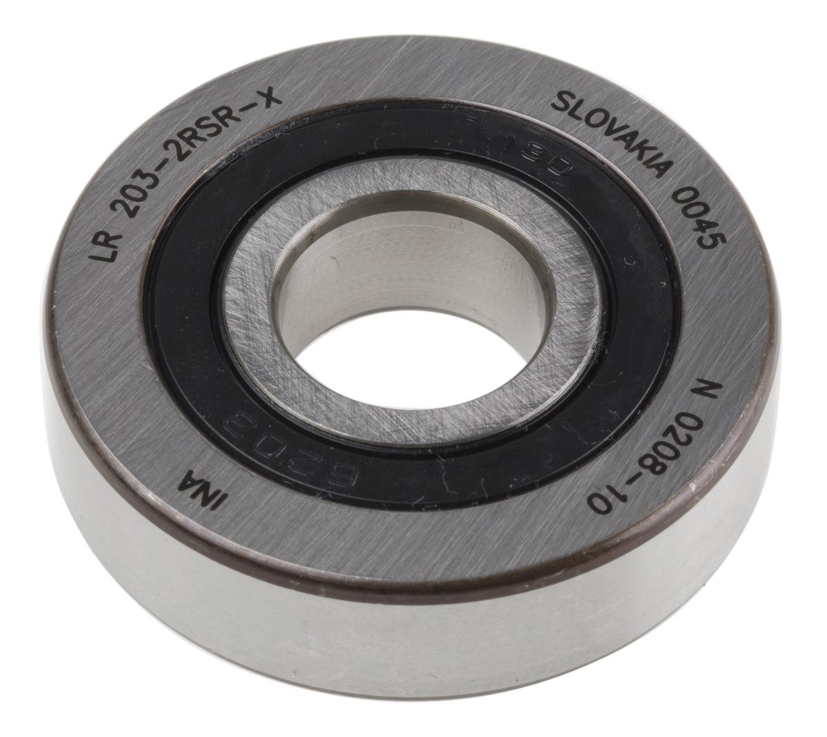 Yoke Cam Follower LR203-X-2RSR, 17mm ID, 47mm OD