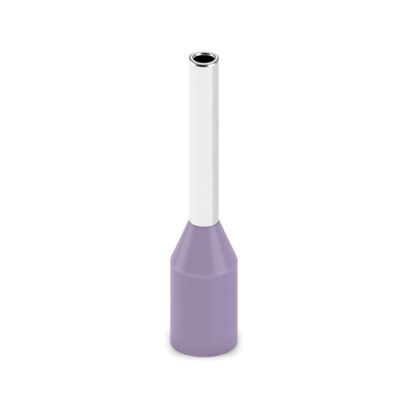 Phoenix Contact Insulated Ferrule, 6mm Pin Length, 0.8mm Pin Diameter, Violet