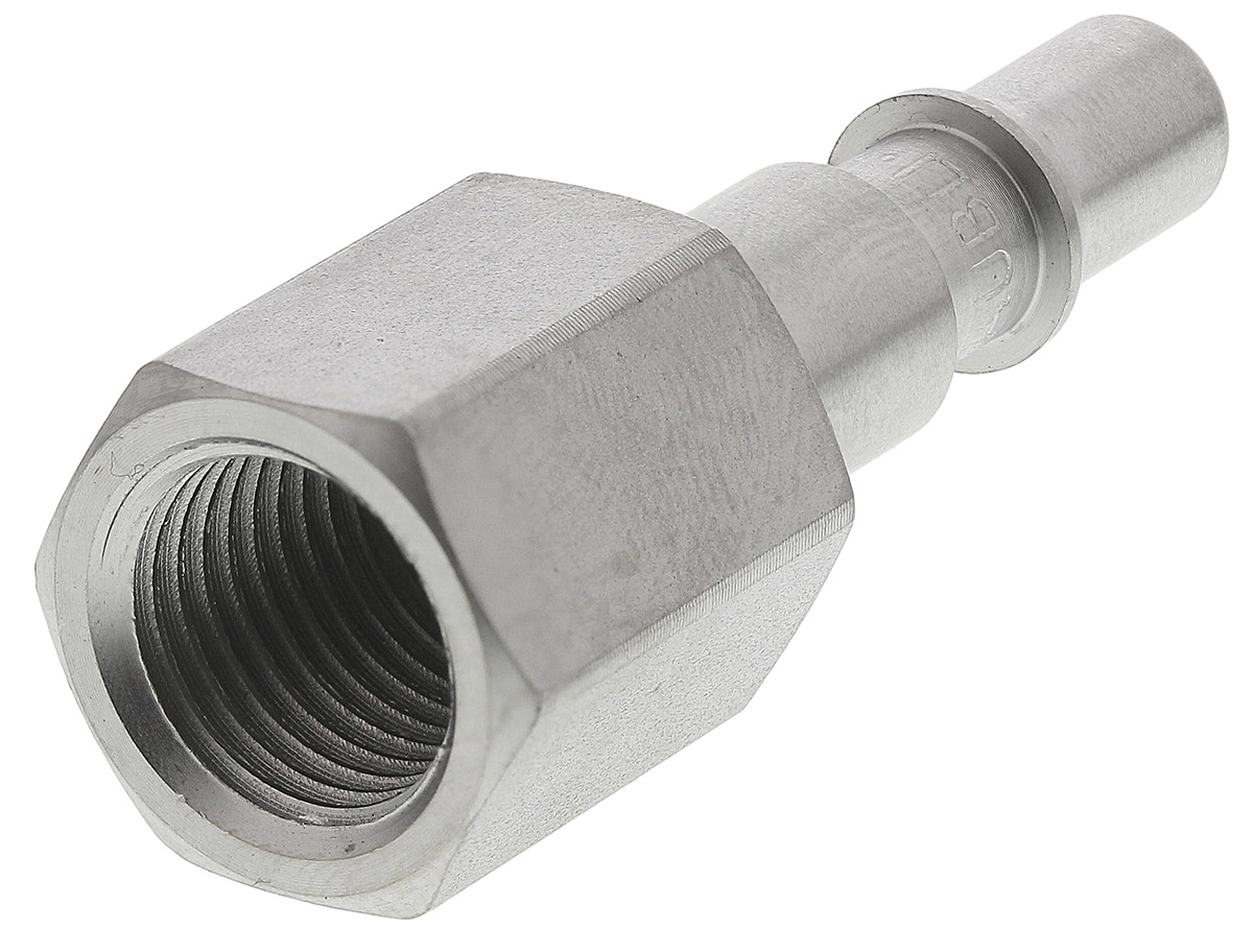 Staubli - Fluid Connectors Stainless Steel Female Safety Quick Connect Coupling, G 1/4 Female Threaded