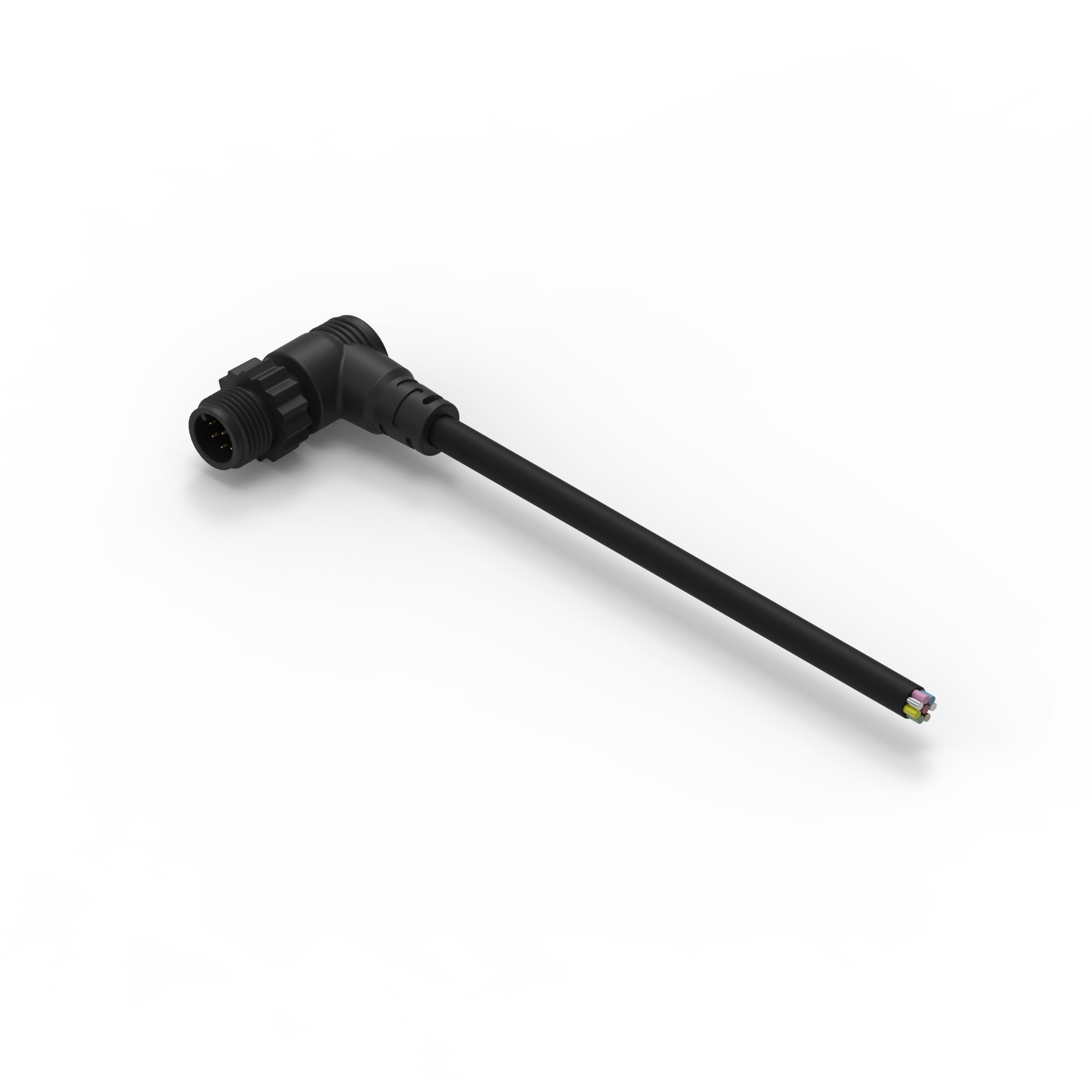 Wurth Elektronik Male Threaded to Circular Connector