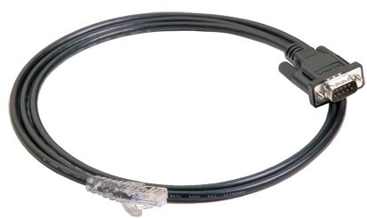 MOXA Male RJ45 to Male 9 Pin D-sub Serial Cable, 1.5m