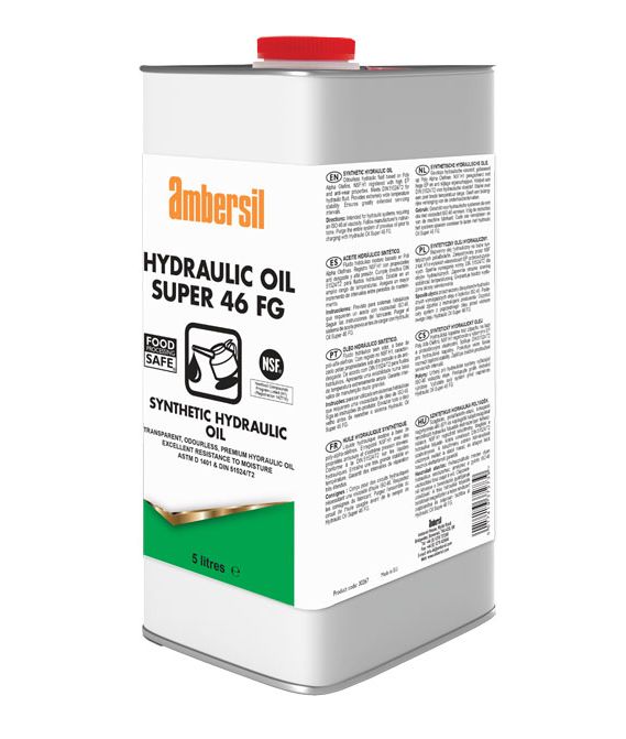 Ambersil Hydraulic Fluid 30267-002, 5 L, ISO Grade 46