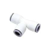 Legris LF6300 LIQUIfit Series Tee Tube-to-Tube Adaptor Push In 8 mm, Push In 8 mm to Push In 8 mm, Tube-to-Tube