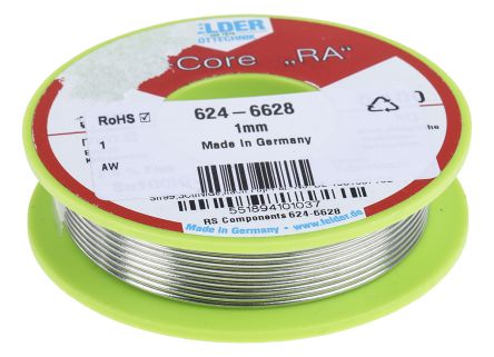 Felder Lottechnik Wire, 1mm Lead Free Solder, 227°C Melting Point