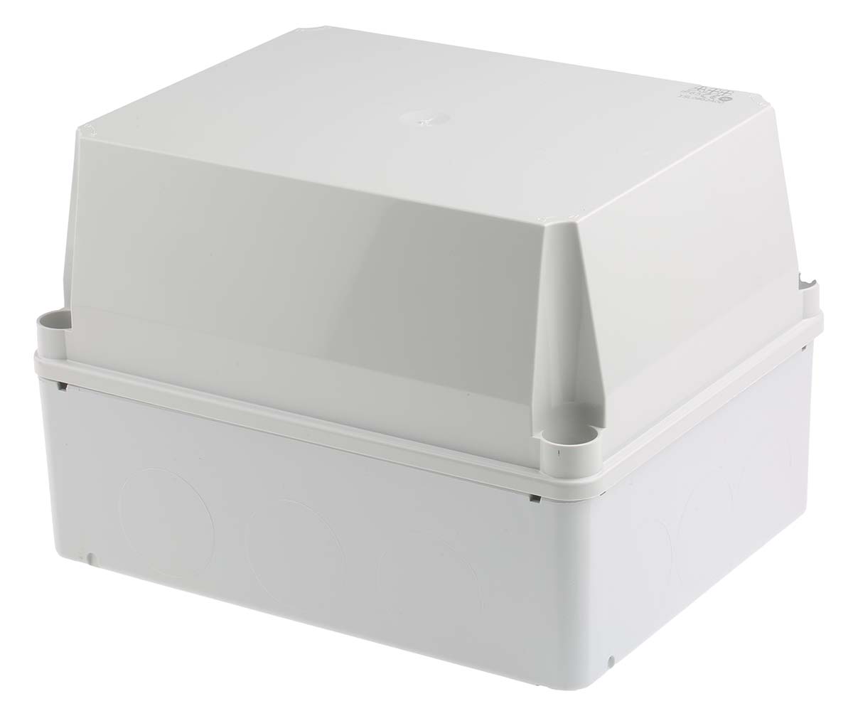 ABB Grey Thermoplastic Junction Box, IP55, 220 x 170 x 150mm