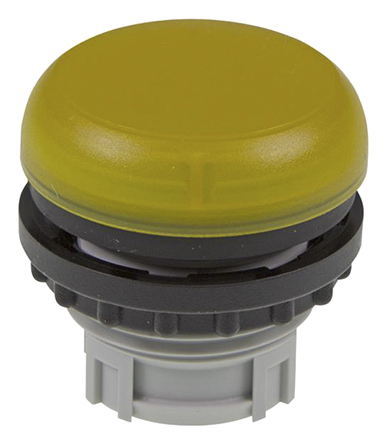 Eaton Yellow Pilot Light Head, 22.5mm Cutout M22 Series