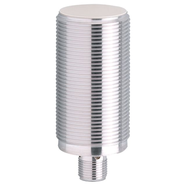 ifm electronic Inductive Threaded Barrel Proximity Sensor, M30, 15 mm Detection, PNP NO, 10 → 36 V dc