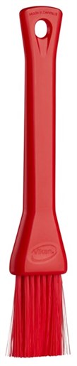 Vikan Red Pastry Brush for Food Industry, General Cleaning with brush included