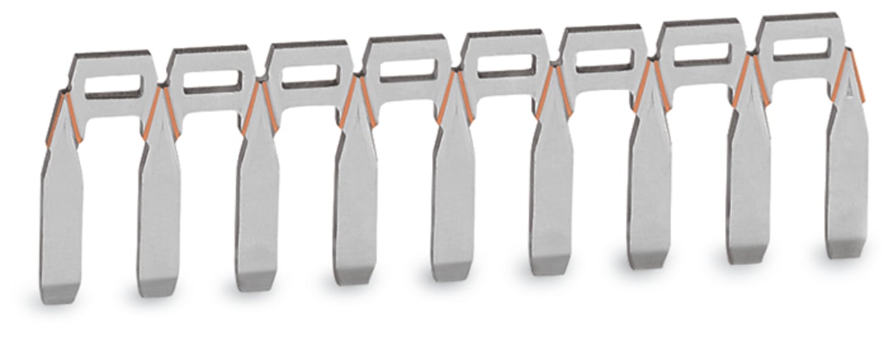 WAGO 270 Series Jumper for Use with Rail Mount Terminal Blocks, 18A