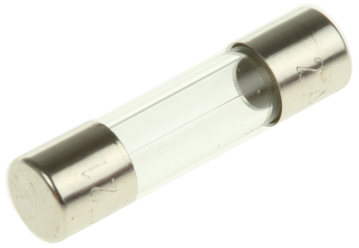 Schurter 2A F Glass Cartridge Fuse, 5 x 20mm