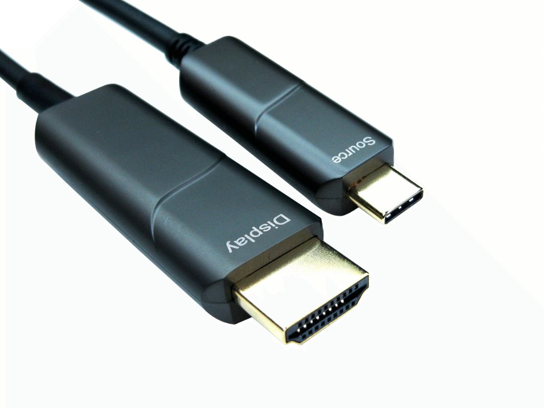 RS PRO USB 3.1, Male USB C to Male HDMI, 18Gbps, 10m