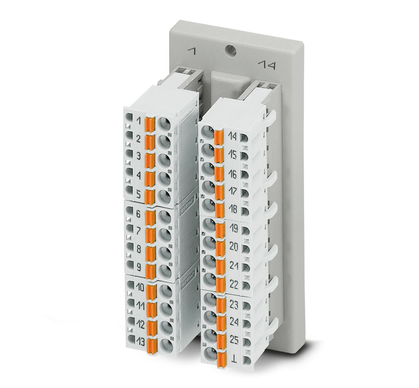 Phoenix Contact DFLK-D25 SUB/M/FKCT Series Interface Module, Rear Mount