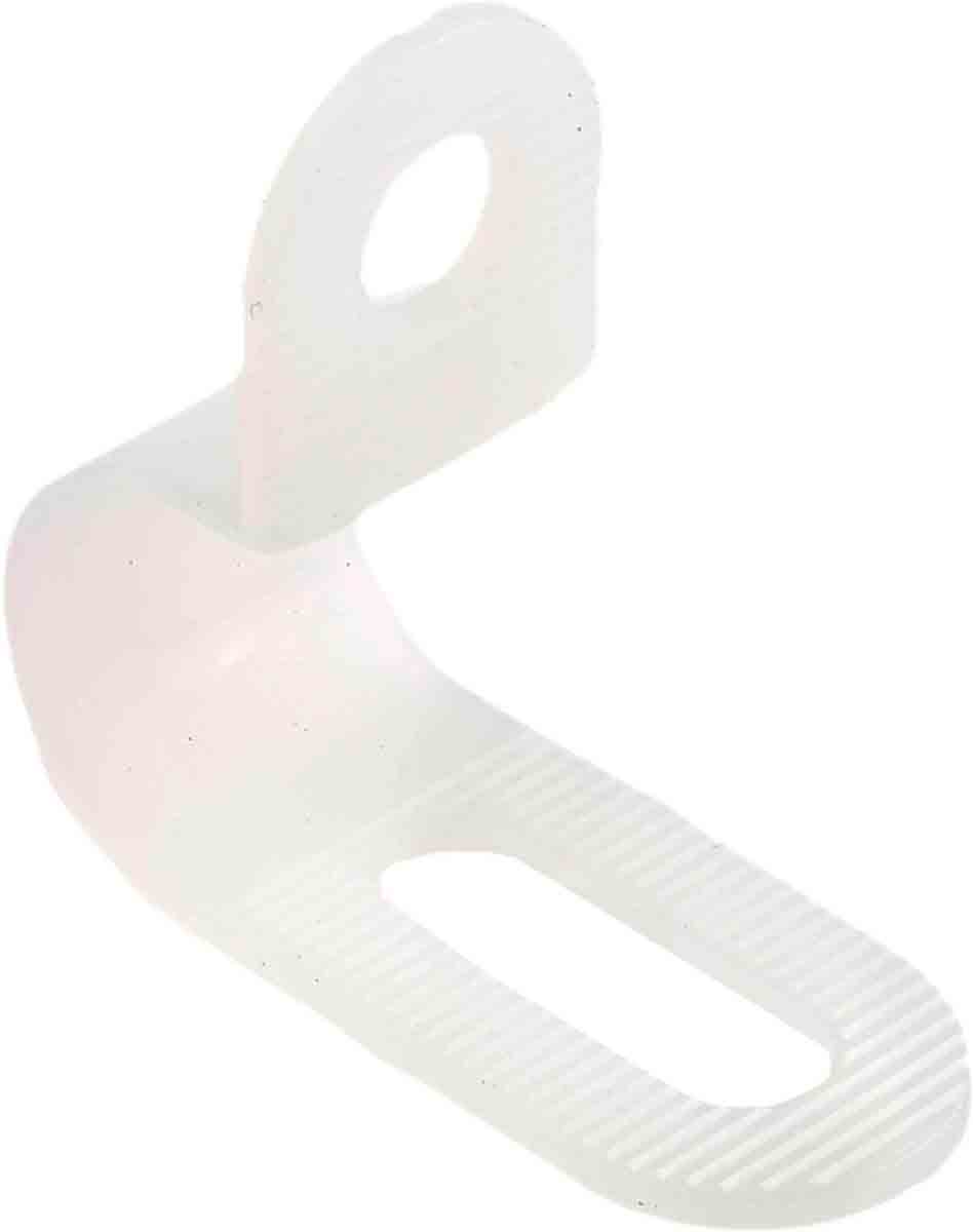 RS PRO 9.5mm Natural, Nylon P Clip