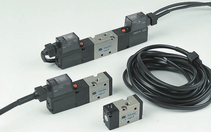 SMC 5/2 Pneumatic Solenoid Valve - Pilot/Pilot G 1/8 VZ5000 Series 24V dc