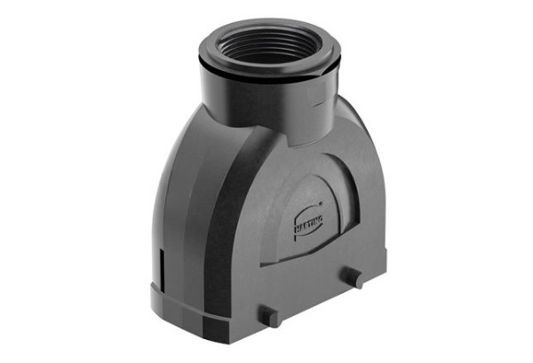 HARTING Han-Eco B Heavy Duty Power Connector Hood, M25 Thread, Top Entry Han-Eco Range