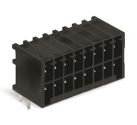 WAGO, 3.5mm Pitch, 713, 16 Way, Pluggable Terminal Block, Header, 713-1428
