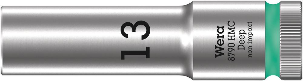 Wera 1/2 in Drive 83mm Deep Socket, 6 point, 150 mm Overall Length