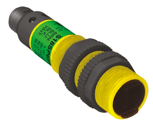 Banner Diffuse Photoelectric Sensor, Barrel Sensor, 0 → 100 mm Detection Range