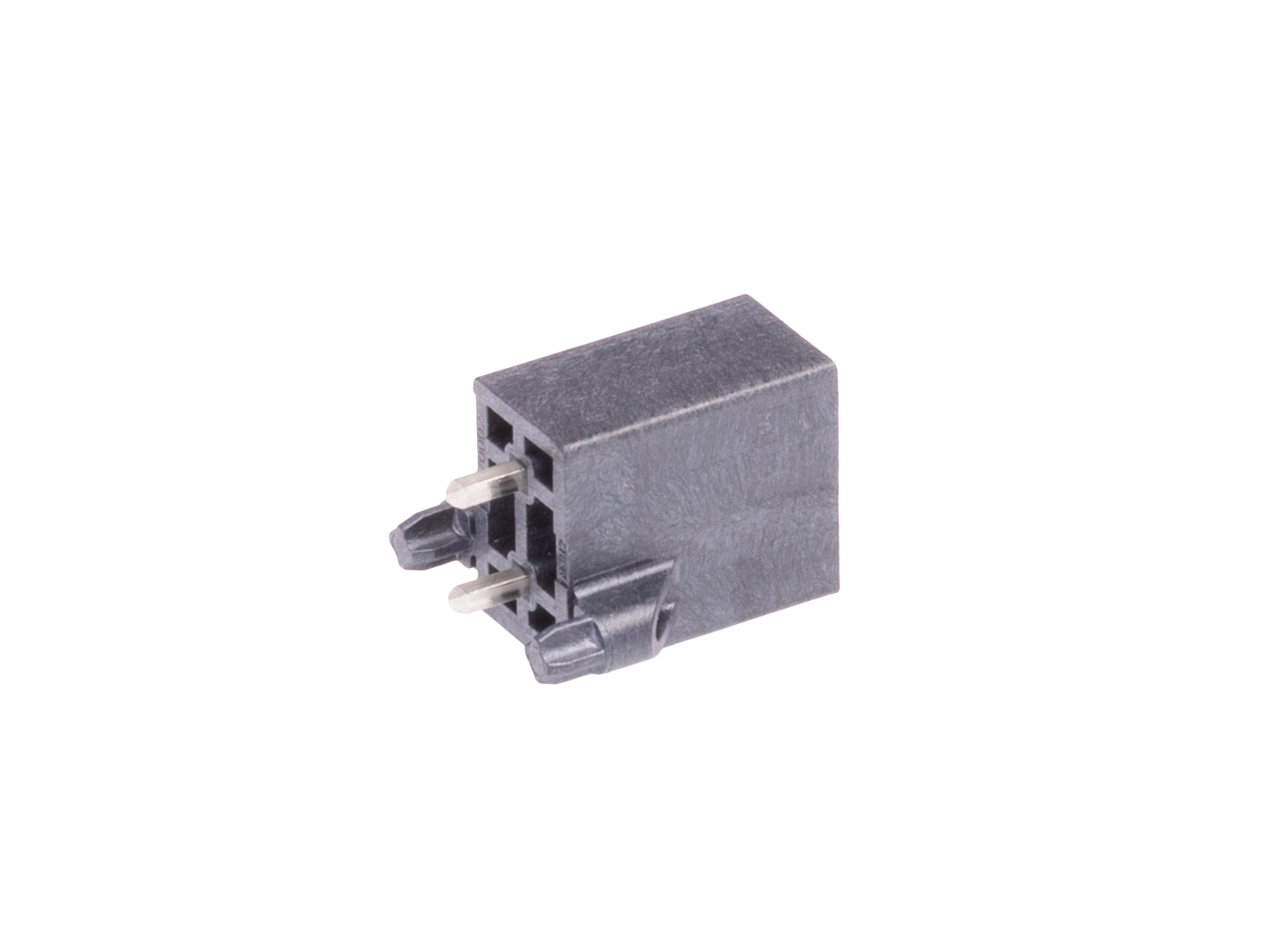 Molex Mega-Fit Series Vertical Through Hole PCB Header, 2 Contact(s), 5.7 mm Pitch, 2 Row, Shrouded