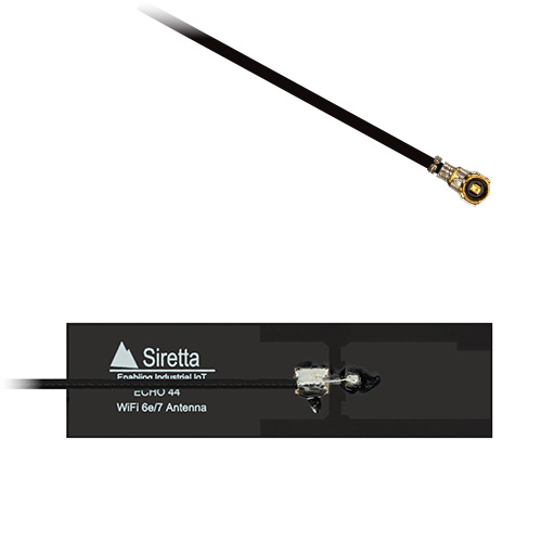 Siretta ECHO44/0.1M/SMAM/36 PCB Multiband Antenna with IPEX, UFL Connector