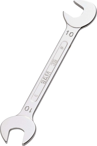SAM Open Ended Spanner, 5.5mm, Metric, Double Ended, 75 mm Overall
