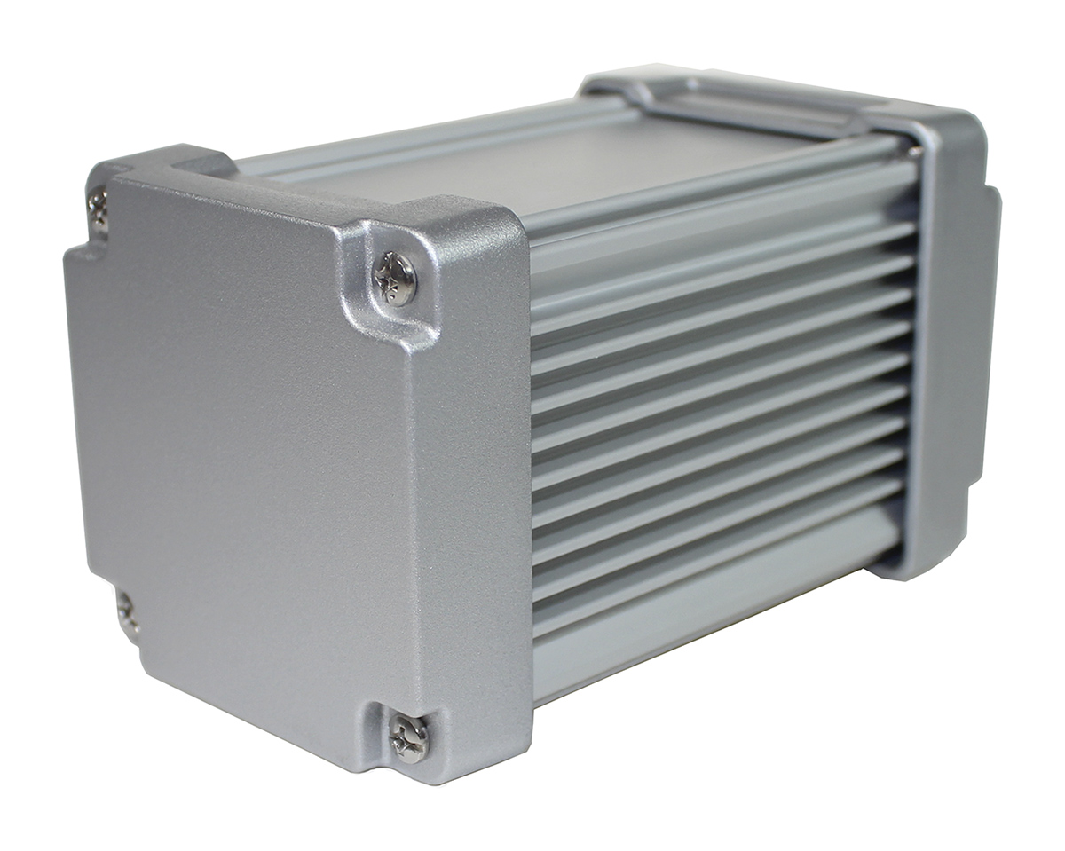 Takachi Electric Industrial AWN Silver Aluminium Heat Sink Case, 110 x 65.8 x 65.8mm