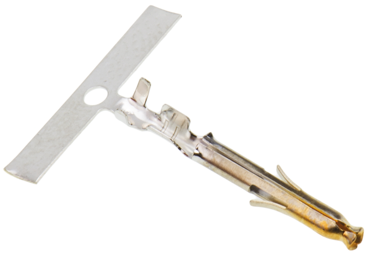 TE Connectivity Mini-Universal MATE-N-LOK Series Female Crimp Terminal, 26AWG Min, 22AWG Max